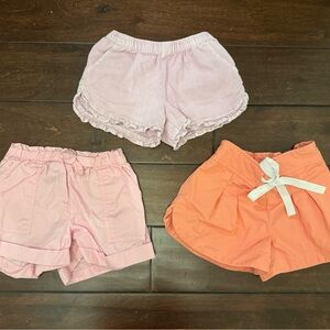 Lot of Three Girls' Shorts - Bella Bliss, POLO RL and Cat & Jack 5/6